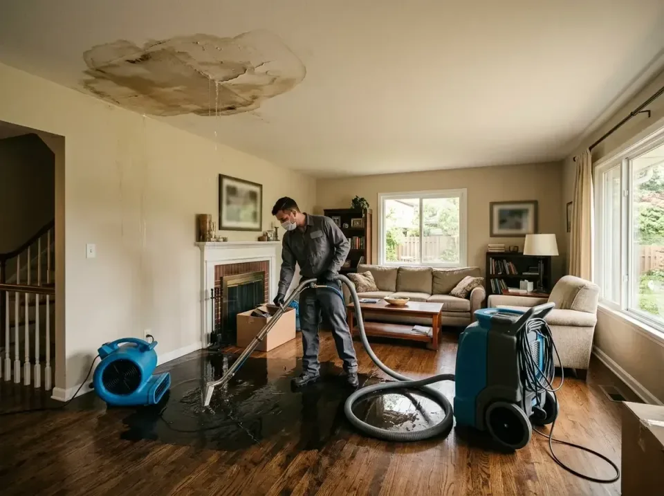 attic-pipe-burst-ceiling-drip-008 — frequently asked questions, Water Damage Restoration & Carpet Care in Cheney, WA